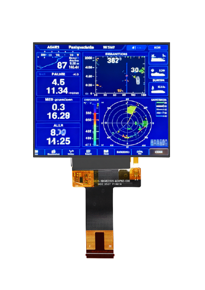 3.5inch, IPS , 320*480, 500nits, -20~70, 45P TTL